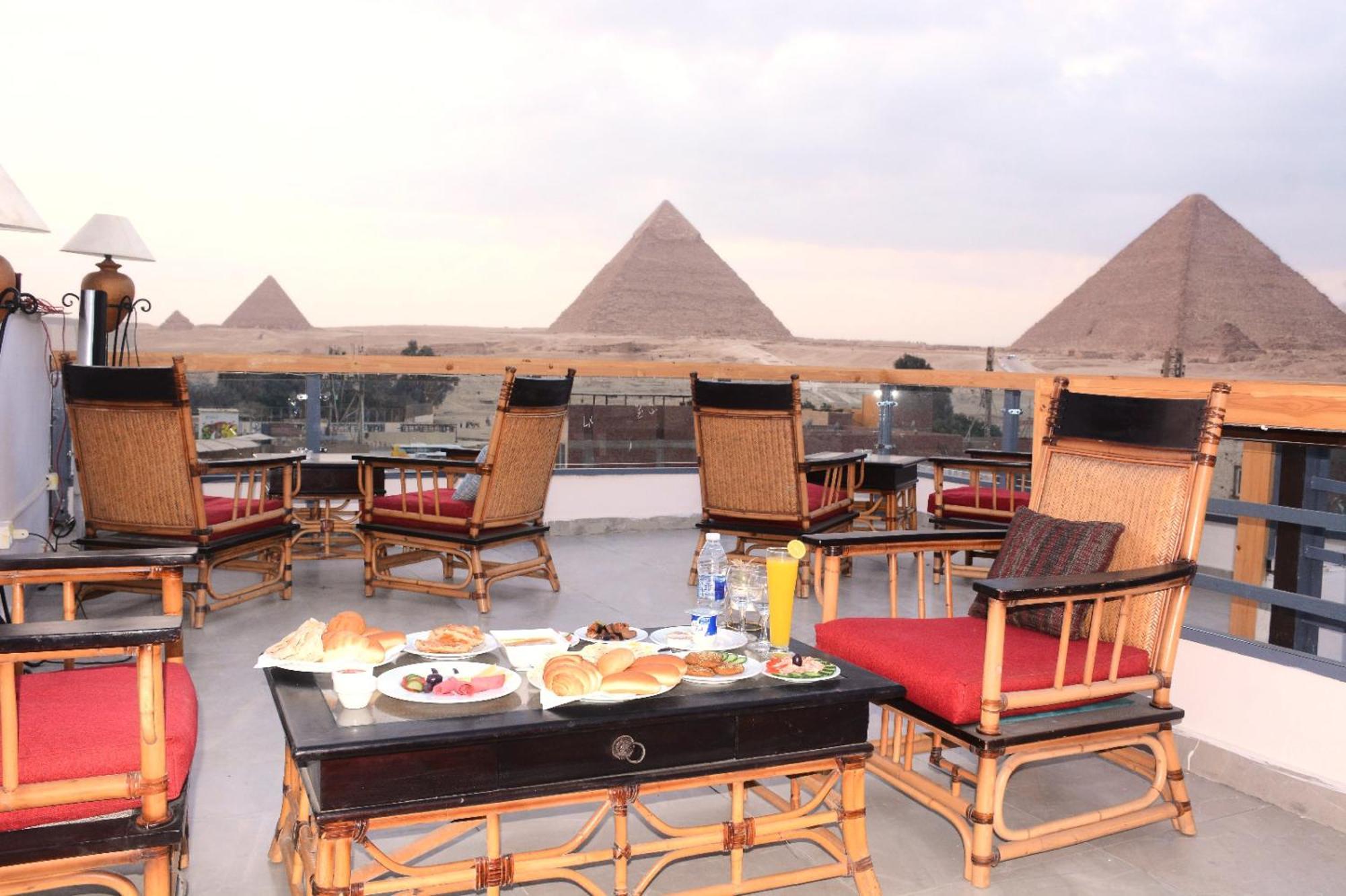 Nun Pyramids Hotel Kafret el-Gabal Exterior photo